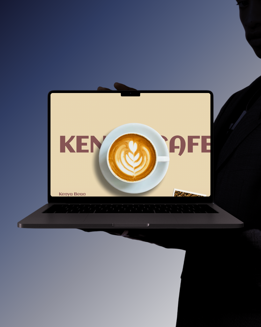 Interactive Kenao Cafe website design